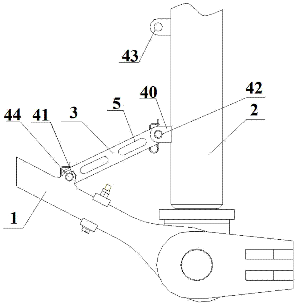 Flexible connecting and fixing structure and equalizing beam