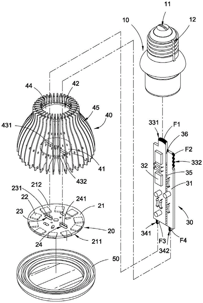 Light emitting diode bulb