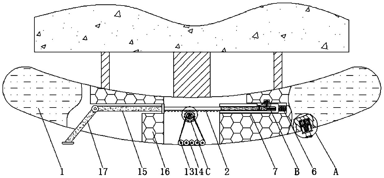 Anti-toppling and automatic shaking device for cradle