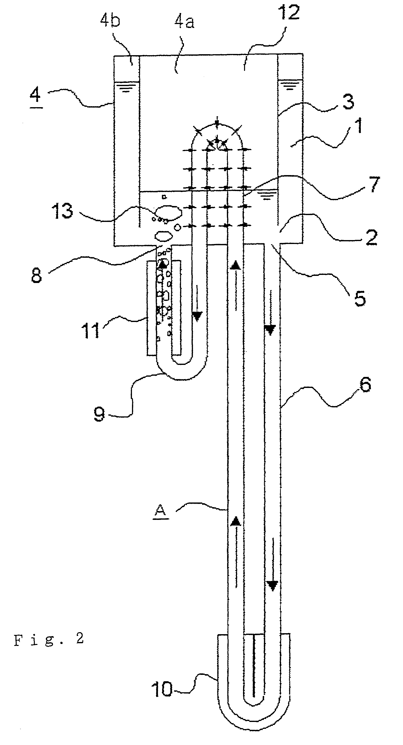 Vapor-lift pump heat transport apparatus