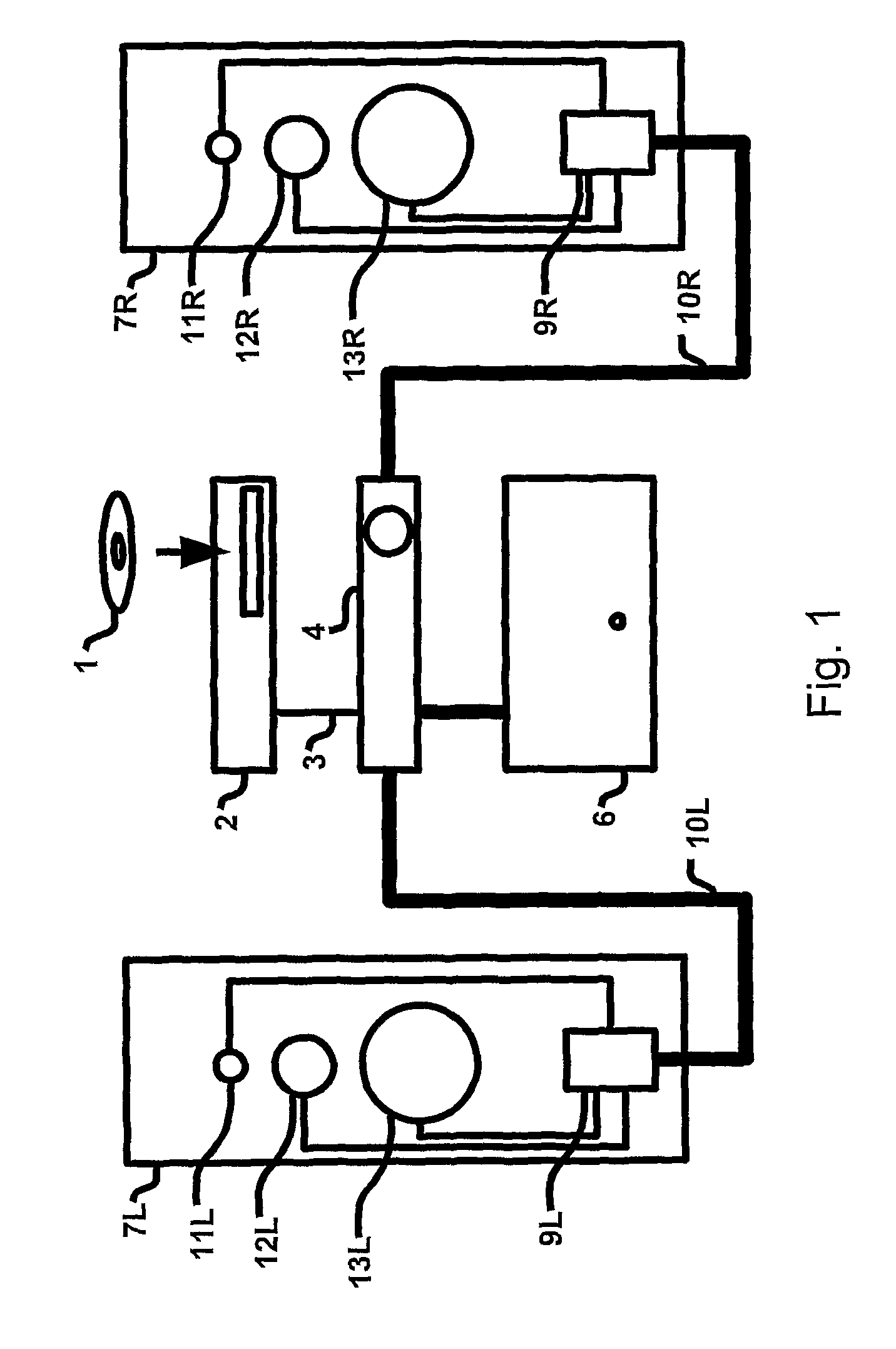 Sound reproducing system with superimposed digital signal