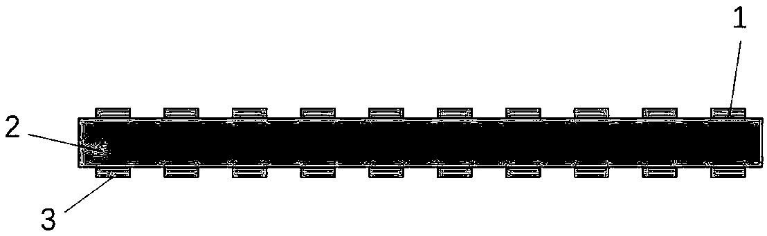 Radio frequency resonator structure