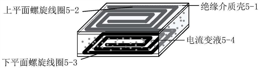 Wireless power transfer system for implantable devices in vivo based on electrorheological fluid metamaterials