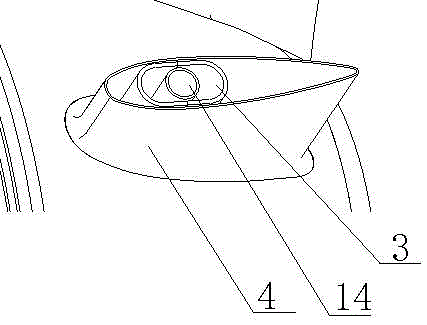 Supporting system for turbine part of gas turbine engine