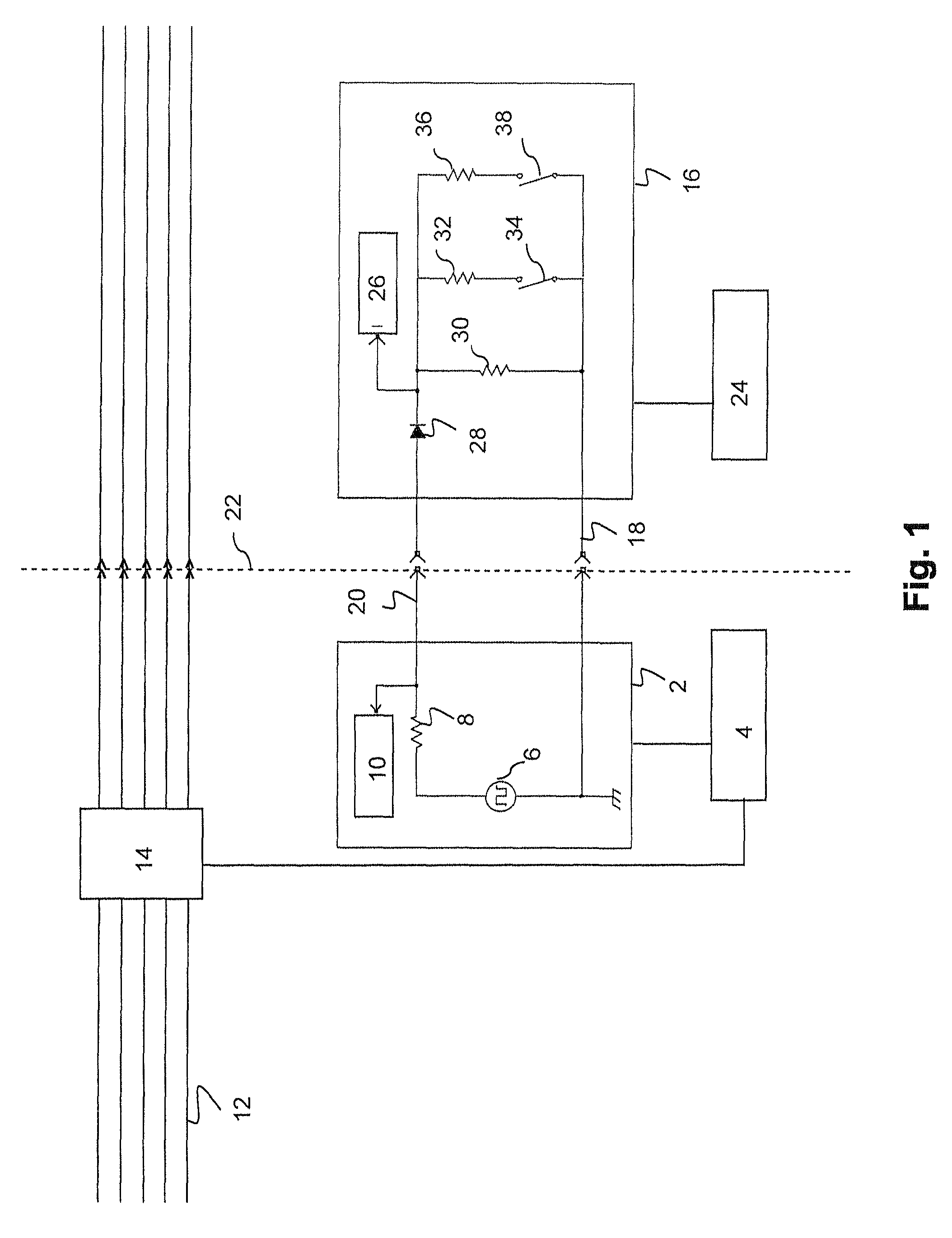 Method and device for communication between an electric vehicle and a charging station