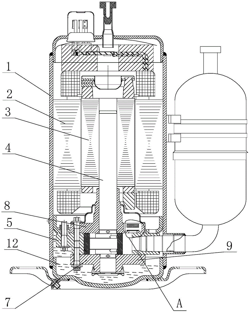 Compressors, air conditioners and water heaters