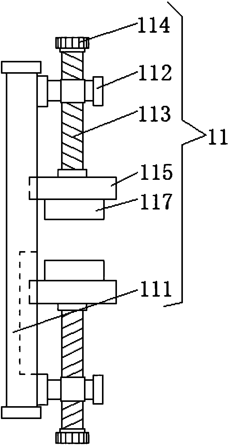 Polishing device for building engineering