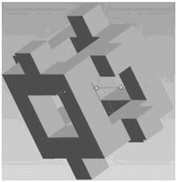 A method for preparing metal matrix composites using 3D printing space structure