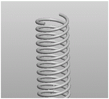 A method for preparing metal matrix composites using 3D printing space structure