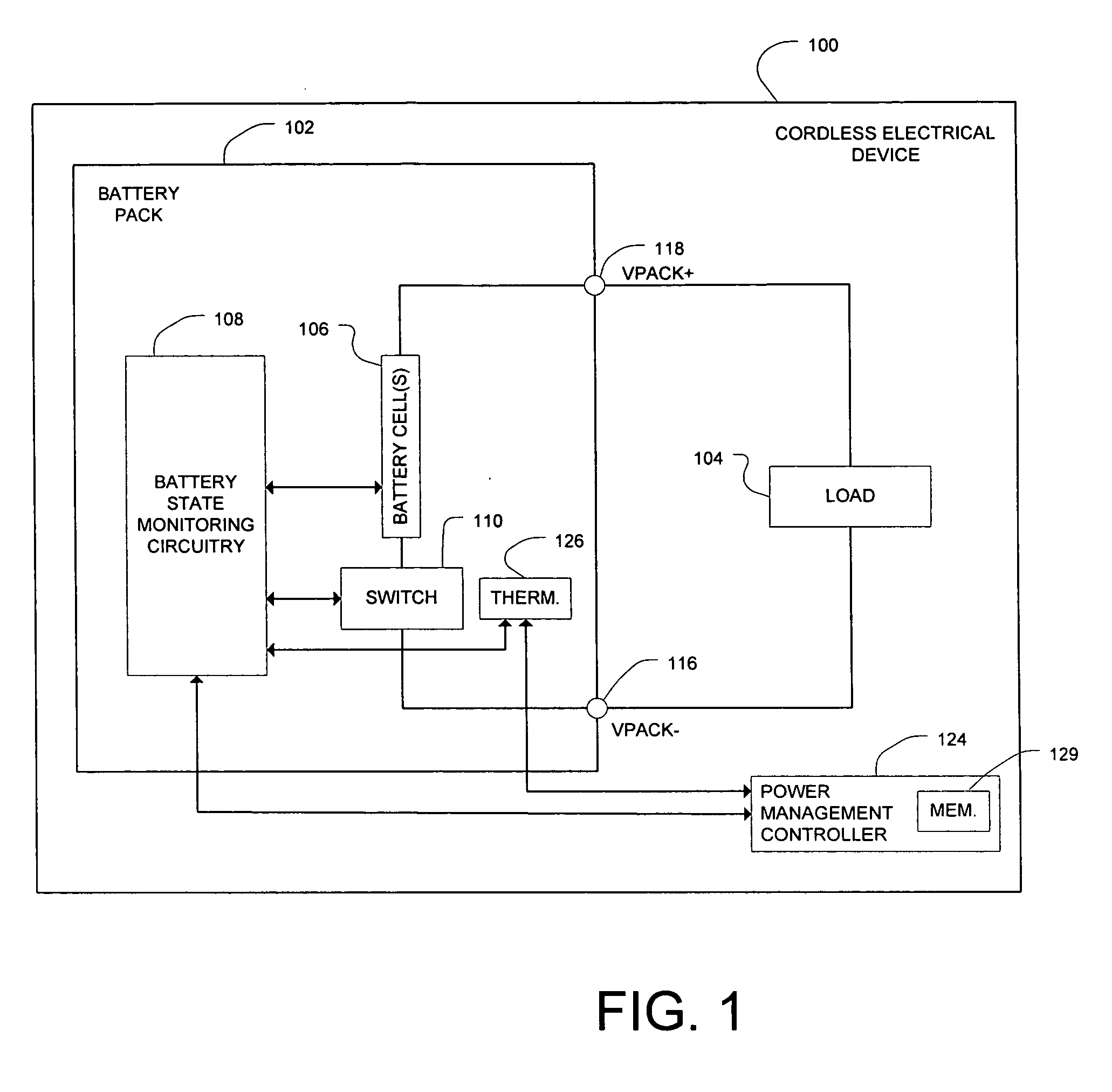 Battery pack current monitoring