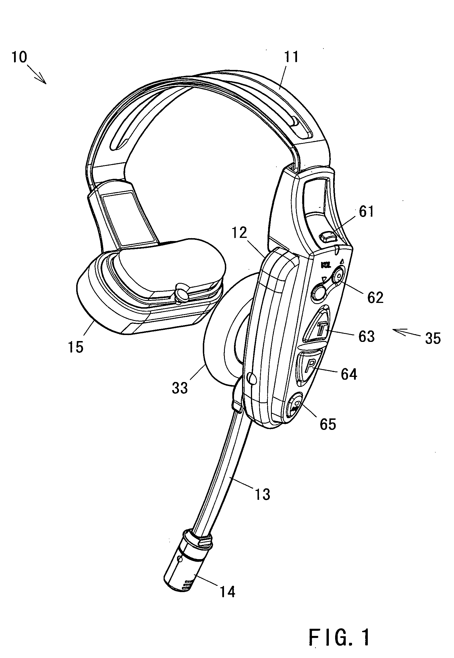 All-in-one headset