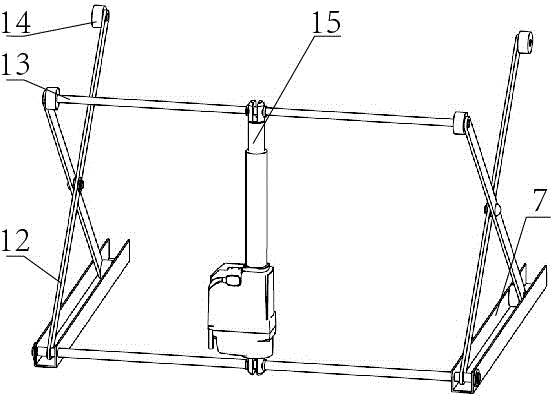 Multifunctional wheelchair capable of being separated into lifting type/pushing type stretcher