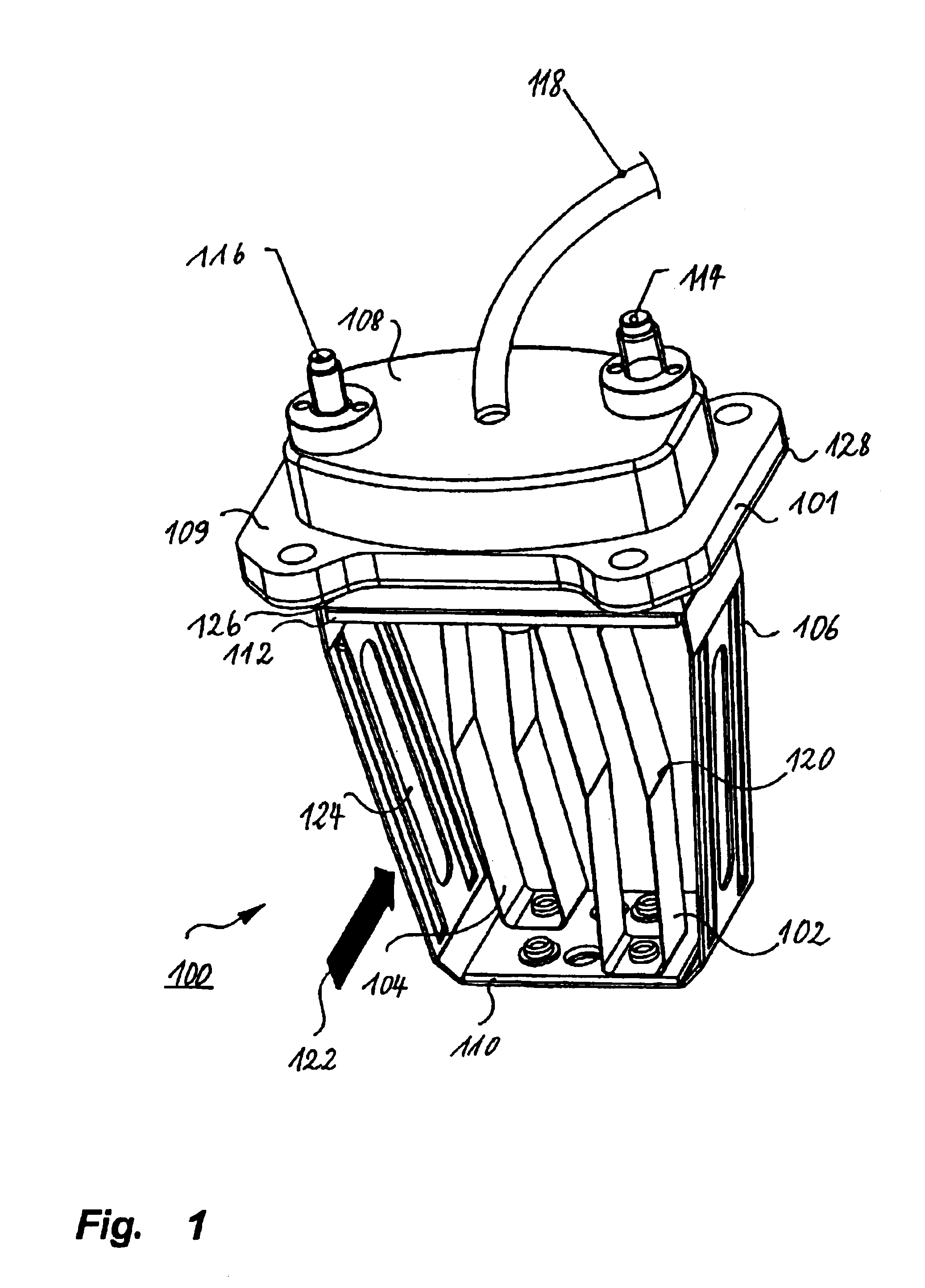 Heating flange for preheating air in an intake line of an internal combustion engine