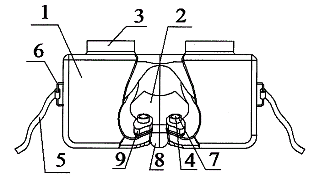 Nose washing device