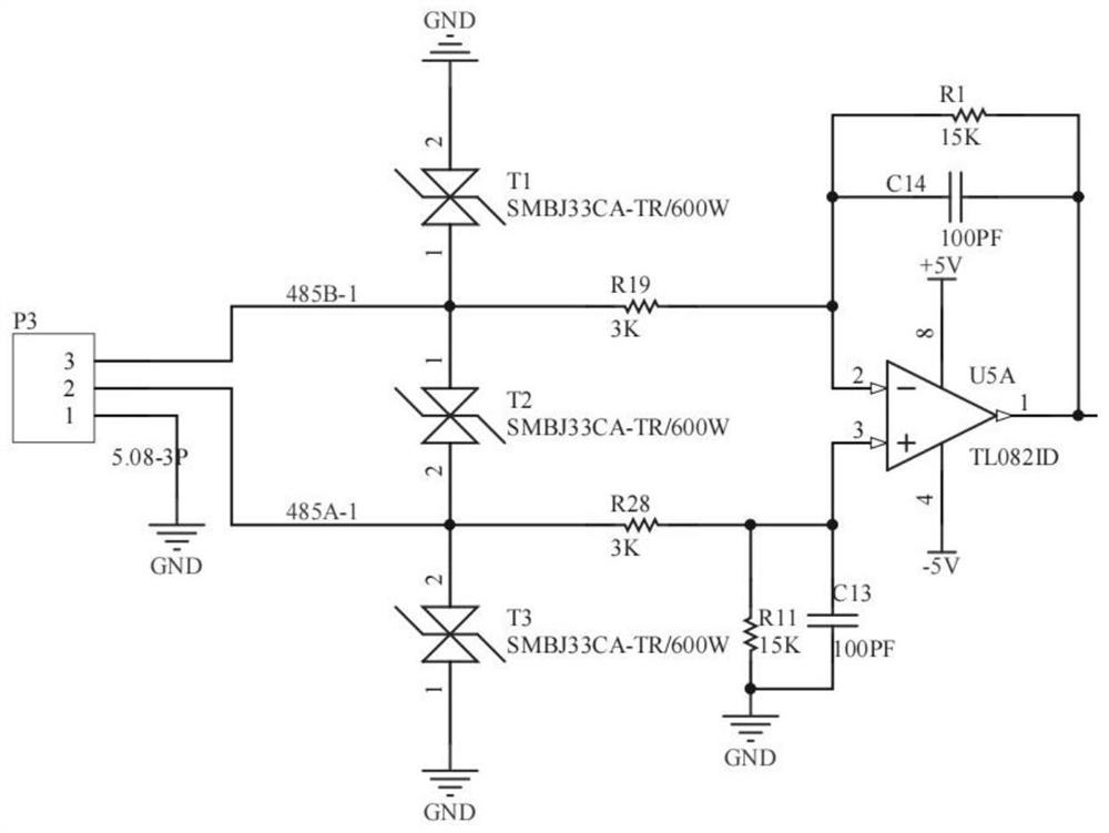 Communication interference defense circuit