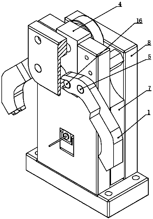 Fixture for carbon brush automatic production equipment