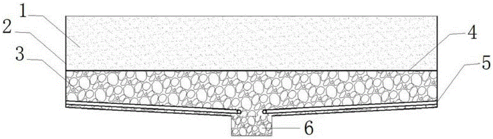 Block-shaped alien earth planting layer and method for planting trees by using planting layer