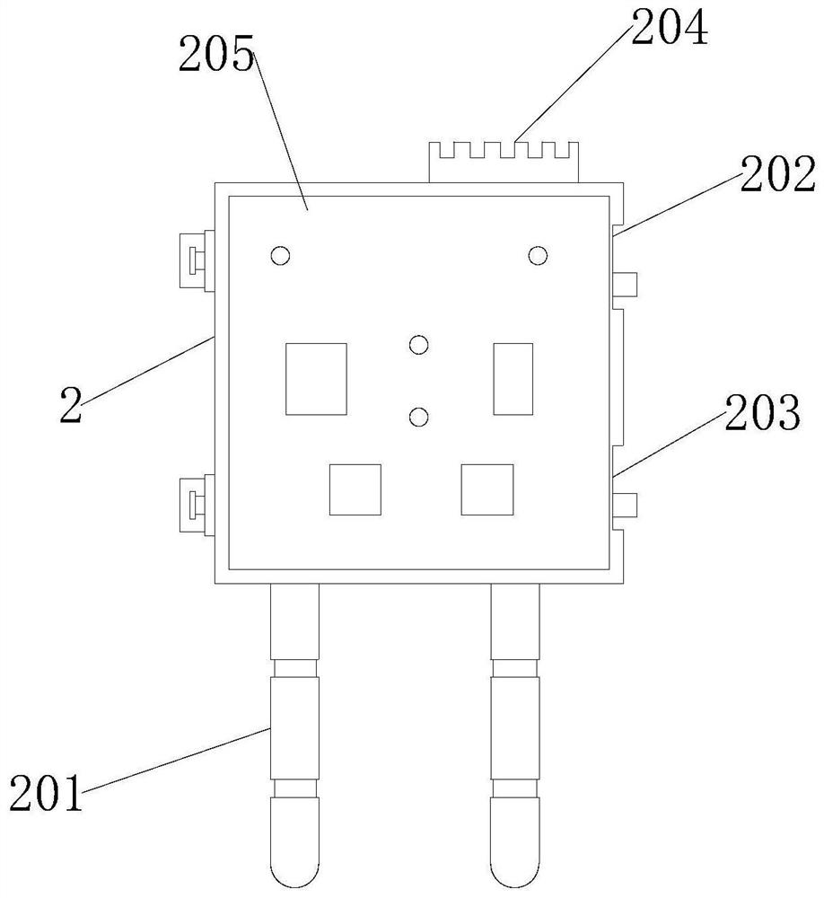 A remote wireless control system of a cutting and separating device and its application method