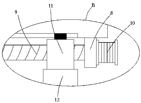 SMT patch feeding device for television mainboard