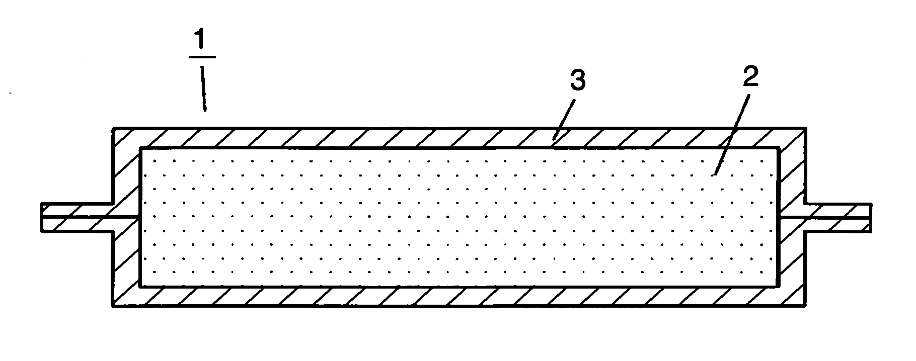 Vacuum thermal insulating material, process for producing the same and refrigerator including the same