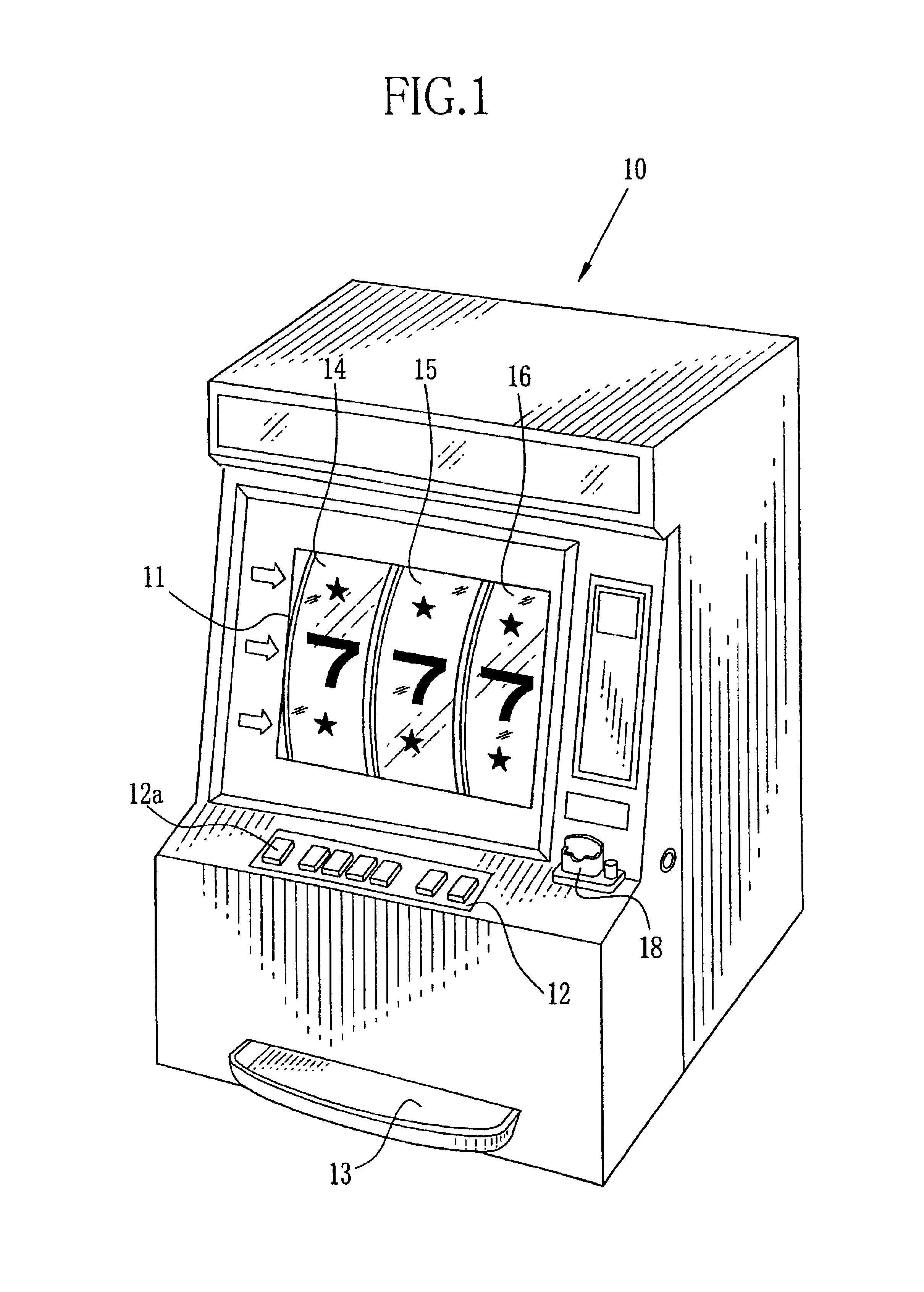 Symbol display device for game machine