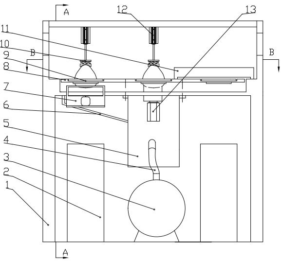 Automatic grapefruit peeling and juicing machine