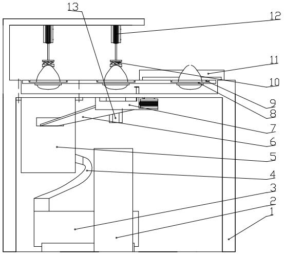 Automatic grapefruit peeling and juicing machine