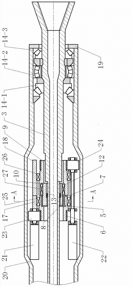 Static pointing type rotary guiding drilling tool