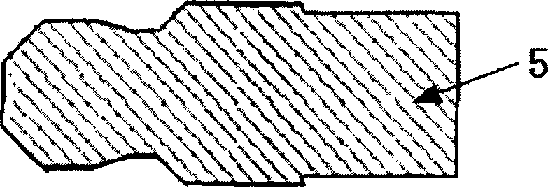 Forging method of soliding fork