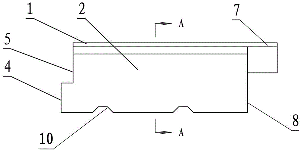 Thermal-insulation and water-proof tile slab, thermal-insulation and water-proof tile slab composite structure and construction method of thermal-insulation and water-proof tile slab composite structure