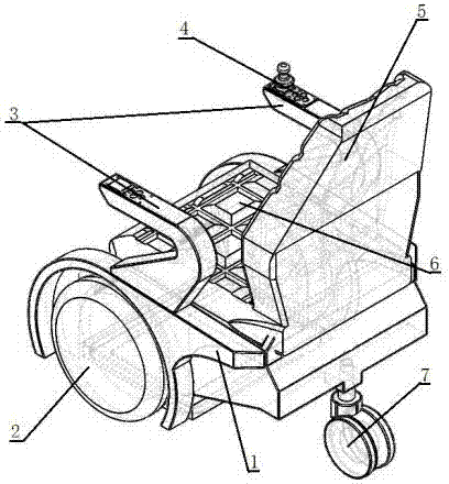 Intelligent self-balancing electric wheelchair