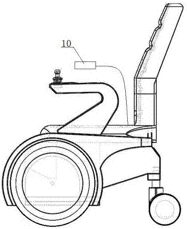 Intelligent self-balancing electric wheelchair