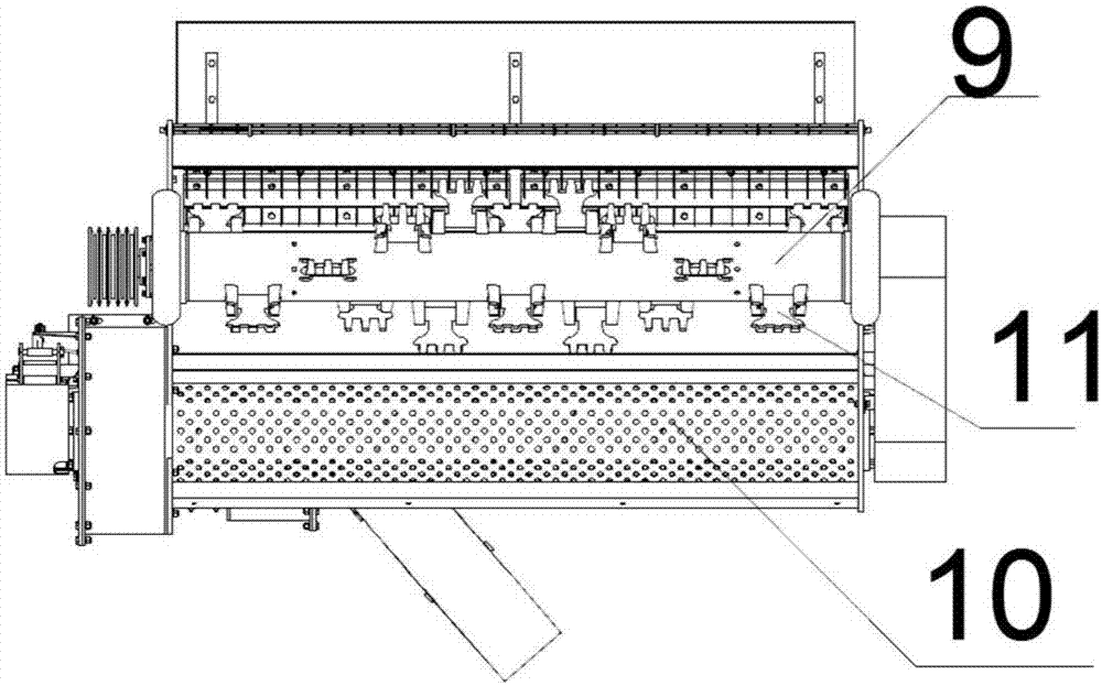 Multipurpose straw gleaning bundling machine