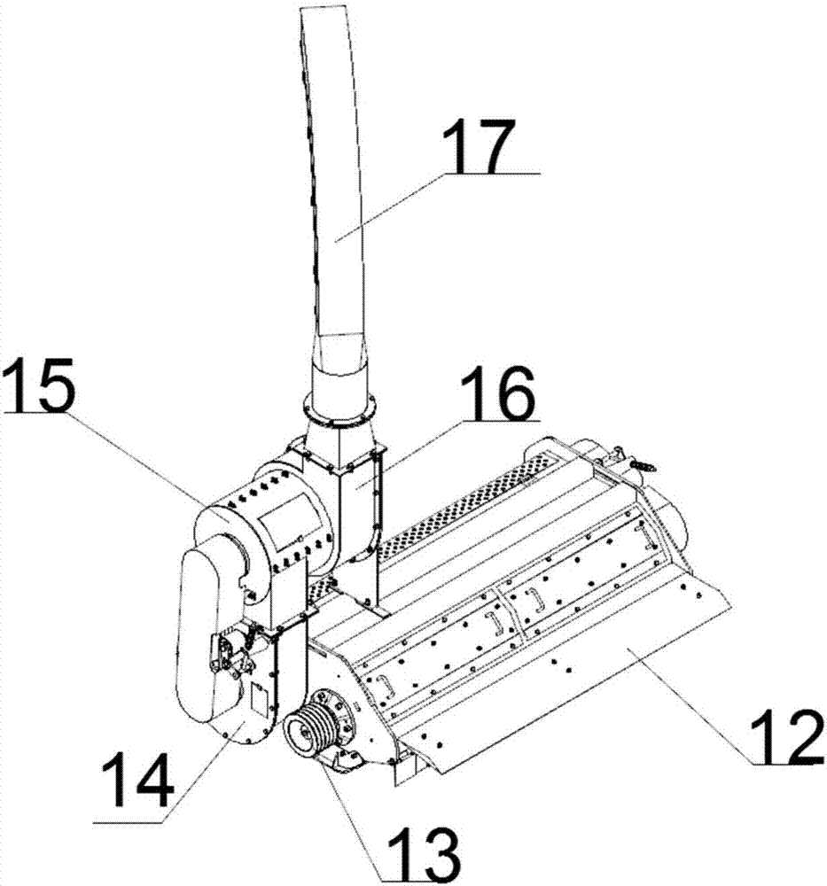 Multipurpose straw gleaning bundling machine