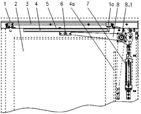 Fiber rod cutting device of carding machine coiler