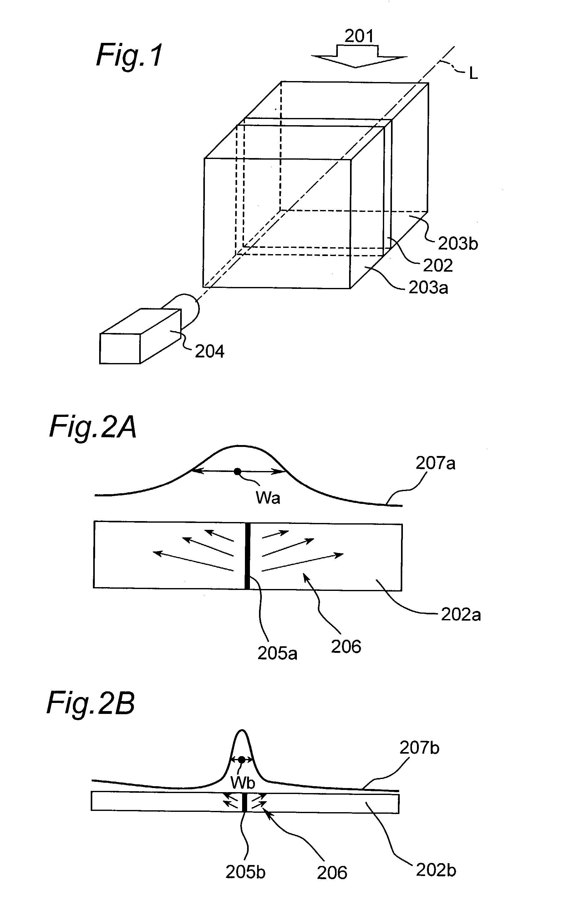 Apparatus for measuring absorption dose distribution