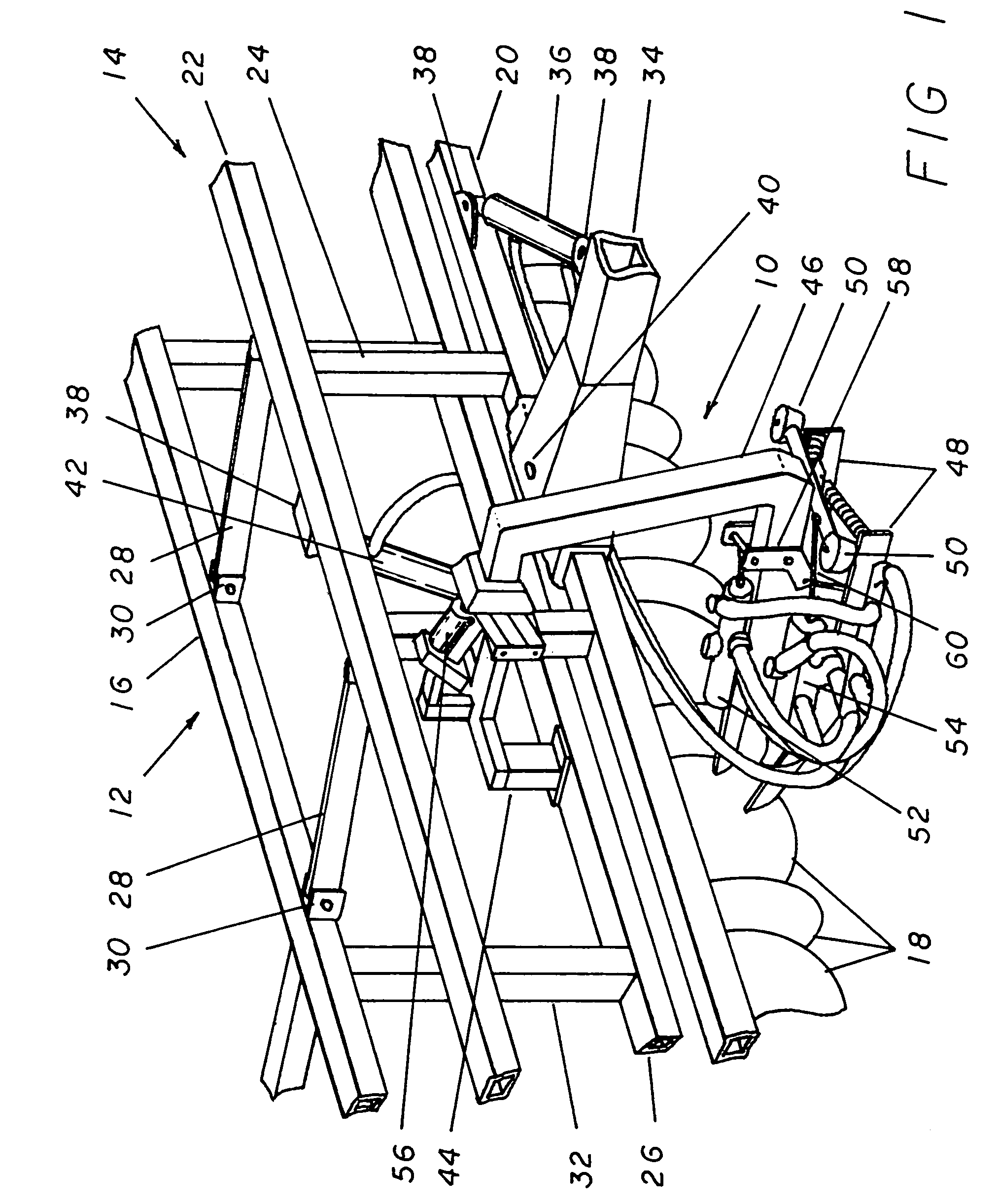 Automatic row crop implement positioner