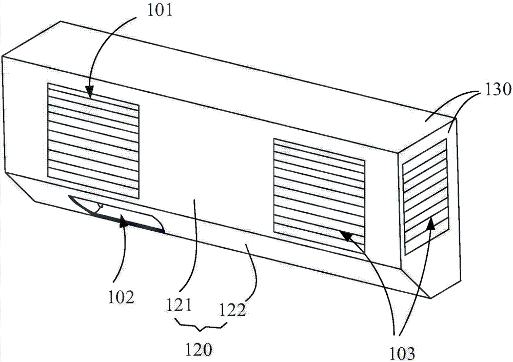 Wall-mounted air conditioner all-in-one machine