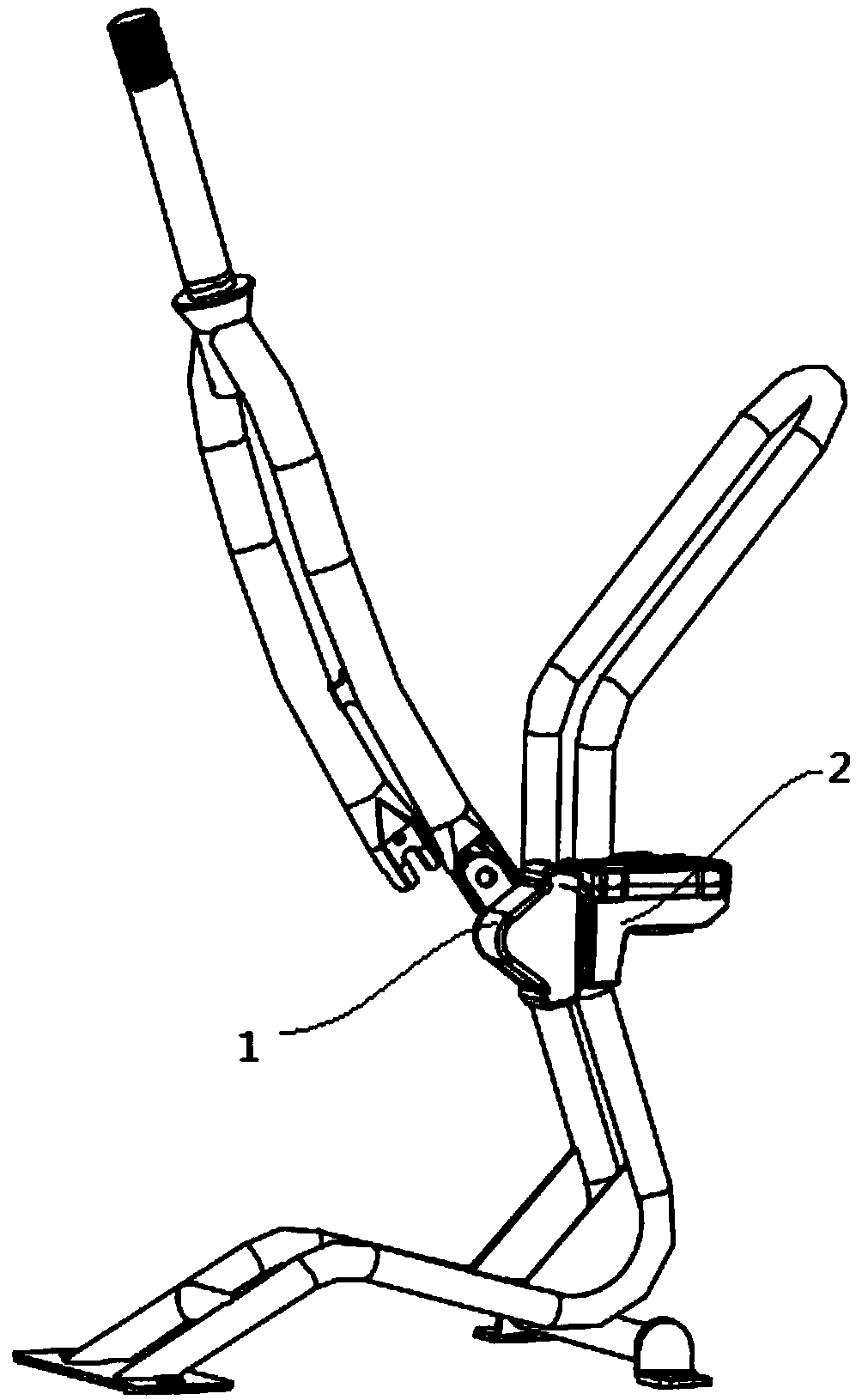 Vehicle accurate parking system and parking method