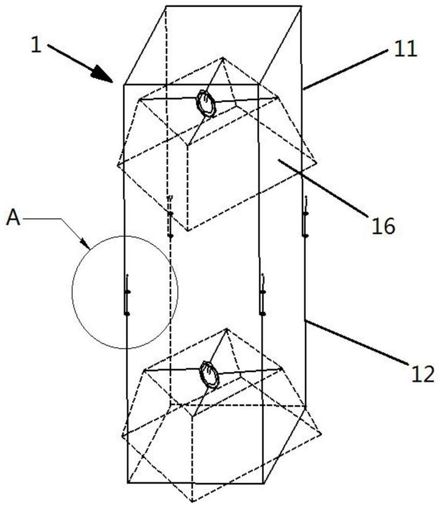 A method for transporting shellfish seedlings by land-sea relay