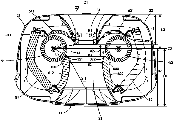 An air conditioner indoor unit