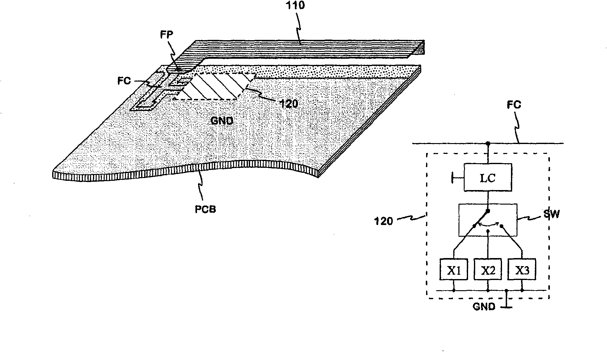 Adjustable multiband antenna