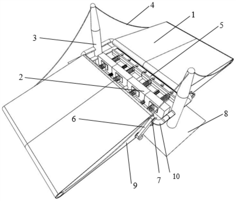 Marine crawler-type sump oil recovery device