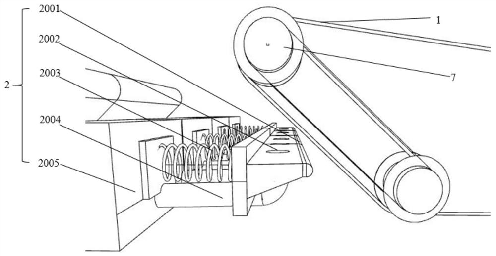 Marine crawler-type sump oil recovery device