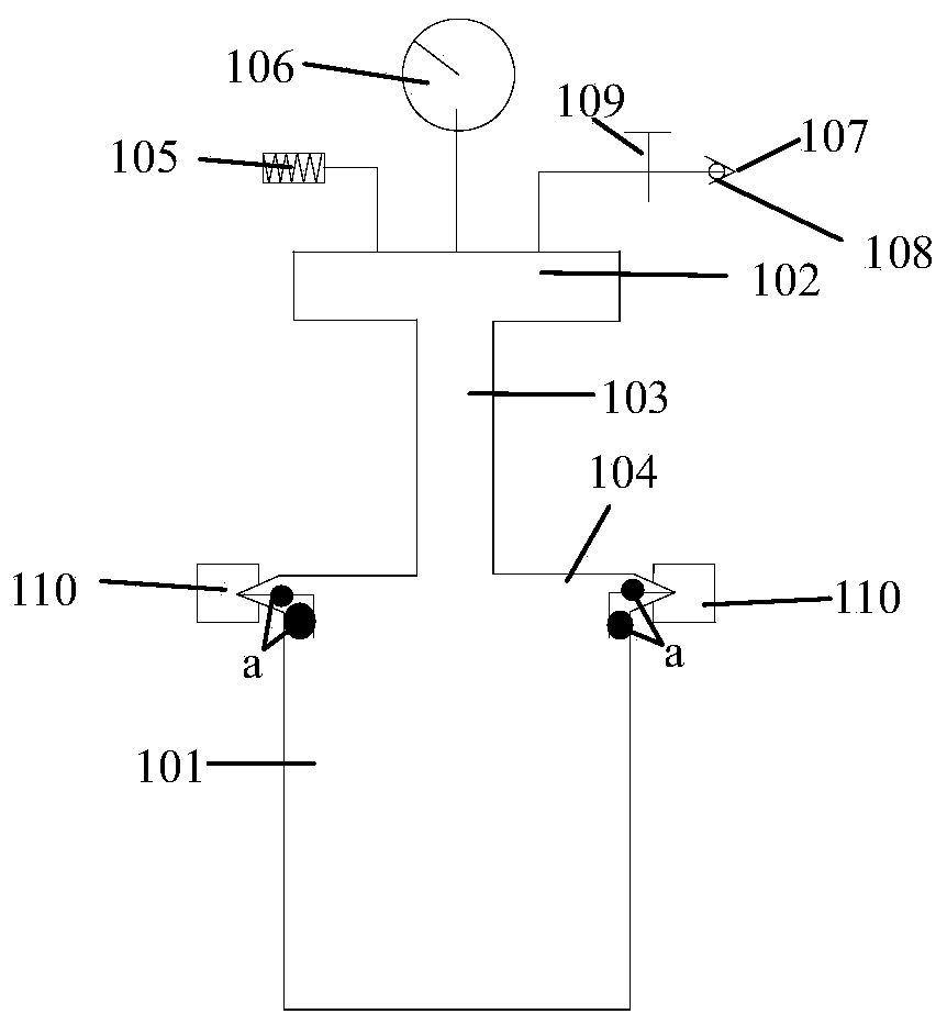 Refrigerating system quasi-explosion-proof nonmetallic insulation material compatibility test system