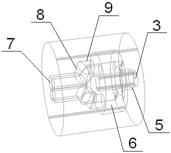 Manufacturing mold and method of high-strength high-toughness fine-grain light alloy tubing