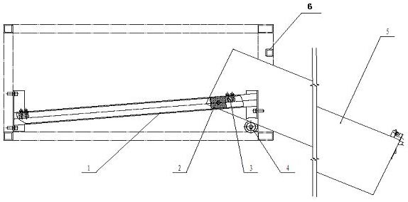 Oblique-pulling drawer slide rail