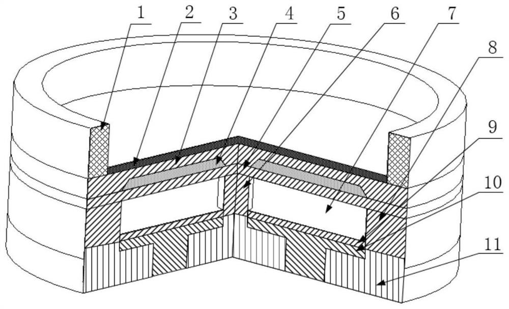 A kind of Cmuts fluid density sensor and preparation method thereof