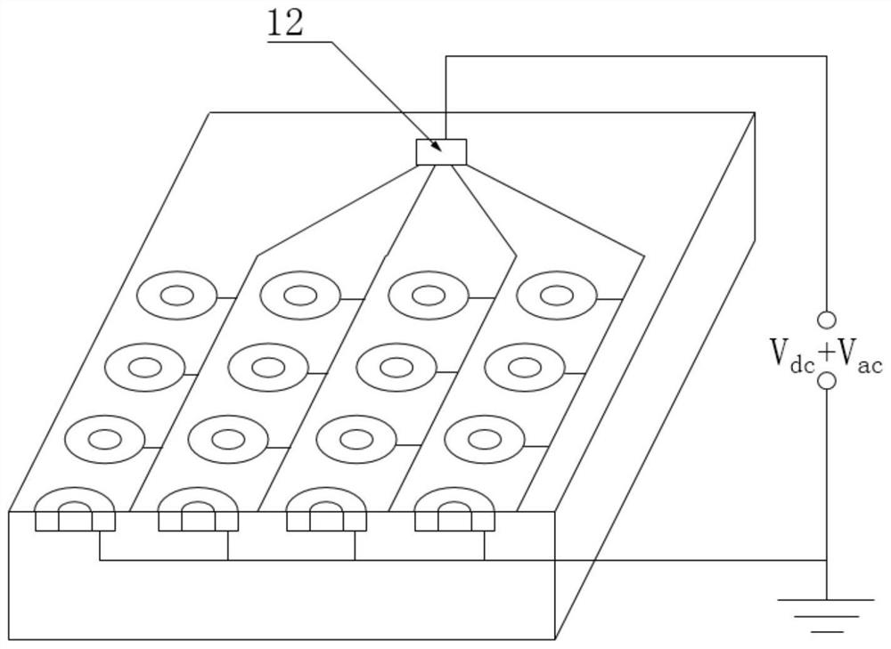 A kind of Cmuts fluid density sensor and preparation method thereof