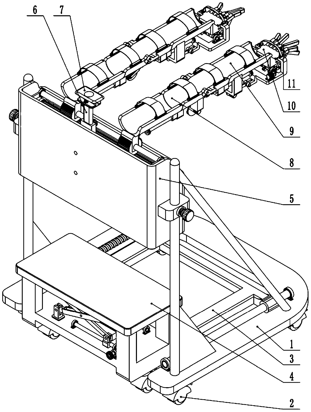 Brachial plexus nerve injury rehabilitation treatment device